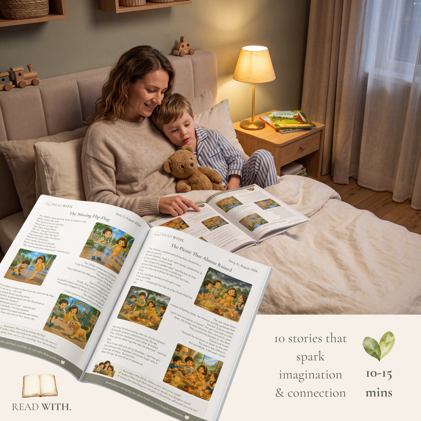 WITH. Monthly Family Activity Kit (Ages 3–5) | August 2026 – Summer Adventures