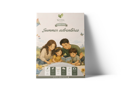 WITH. Monthly Family Activity Kit (Ages 3–5) | August 2026 – Summer Adventures